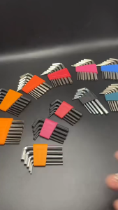 Hex Key Set Made Of Strong S2 Steel Suitable For Automotive Mechanics And DIY Projects Reliable Allen Wrench