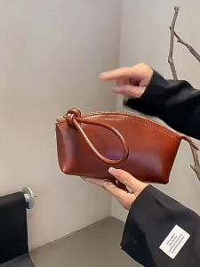 Movi Katie  Ví da chính hãng phiên bản Hàn Quốc thời trang linh hoạt của phụ nữ da bò cổ tay giữ ví túi điện thoại nhỏ