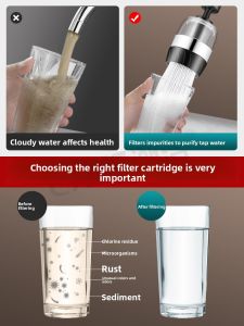 YEMO | Anti-Splash Water Filter for Kitchen Faucet