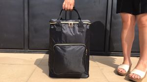 กระเป๋าช้อปปิ้งบุฟอยล์เก็บอุณหภูมิ+ล้อลาก 4ล้อหมุนรอบ 360องศา>ส่งฟรีไม่ต้องใช้โค้ด<