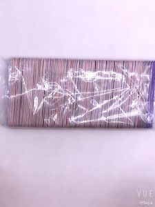 Ardour 100pcs Grinding Sanding Nail File Double-sided Mini Nail File Nail Polishing Strips Manicure Tools