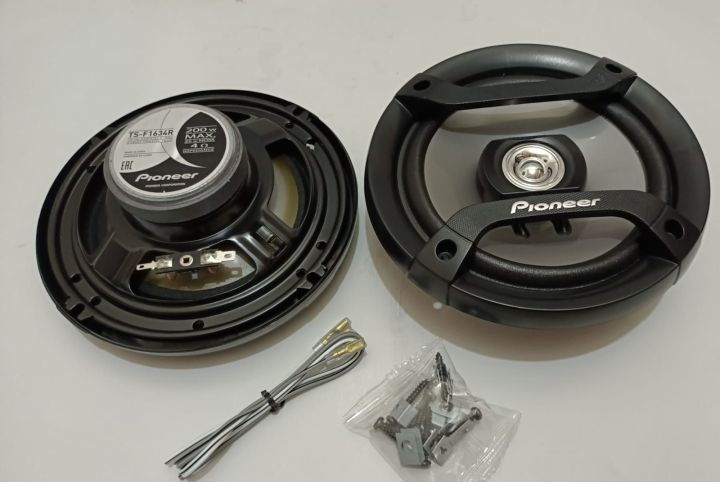 speaker coaxial inch Pioneer TS-f1634R 2way Garansi Servis
