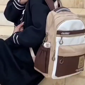 RANSEL SEKOLAH IMPORT GAYA KOREA MUAT LAPTOP DAN LKS 606#TANPA GANTUNGAN BONEKA