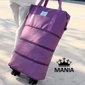 Túi xách du lịch gấp gọn Achita L2 có bánh xe tháo lắp tiện lợi túi du lịch đa năng cỡ lớn có thể mở rộng điện tích sức chứa lớn lỗi 1 đổi 1