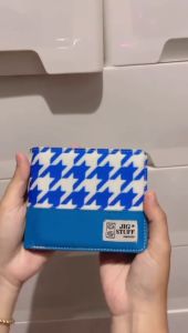 Dompet Pria Lipat Bifold Wallet Motif Print 7 Slot Kartu