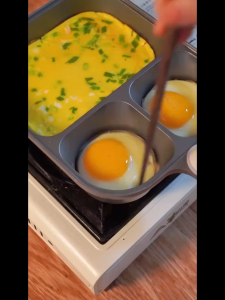 Nonstick Titanium Breakfast Skillet Kawali Multifunctional Omelette Pan Pancake Pan Home/Outdoor Cooking Frying Pan Egg Burger Steak EvenHeat Induction Compatible