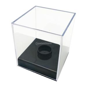 Oceanside Square Transparent Acrylic Balls BoxBaseball Display CaseGolf Tennis Ball Souvenir Storage Holder