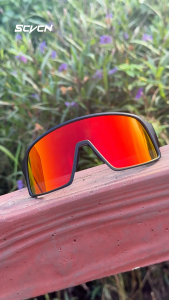 SCVCN Mode Kacamata Hitam UV400 Outdoor Pria Lari Bepergian Sepeda Motor Mendaki Eyewear Sunglasses