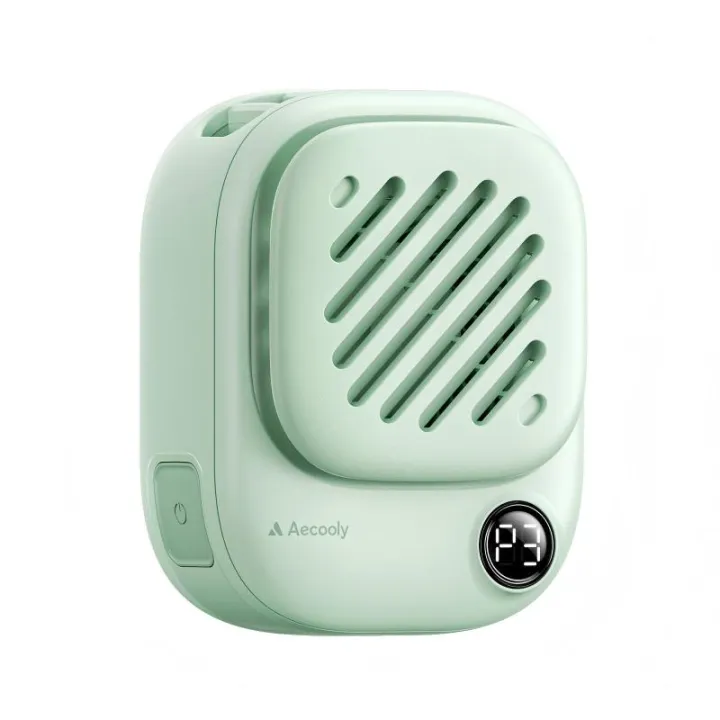 Aecooly | Magnetic USB Rechargeable Mini Hanging Neck Fan for Outdoor Cooling