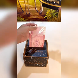 30pcs Birthday Money Box for Cash Gift Pull-Out Cash Surprise Box Gift Box Birthday Party Decorations- Fun Ways to Give