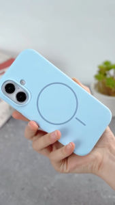 🔥PROMO 15% OFFER🔥Liquid Silicone Case For iPhone 17 15 16 Pro Max Plus Wireless Magnetic Charge Cover Minimalist
