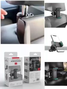 K581 Car Seat Mobile Bracket Car Mount Phone Holder for Samsung / Xiaomi / Huawei / Oppo / Vivo / Realme / OnePlus
