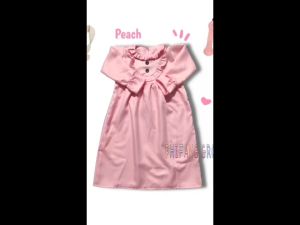 Tunik Marinka Anak Perempuan 1-8 Tahun/Baju Muslim Anak Perempuan