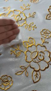 Taplak Meja Makan Bulat Premium Jumbo Size Diameter 150cm PVC Tebal Motif Bunga Import