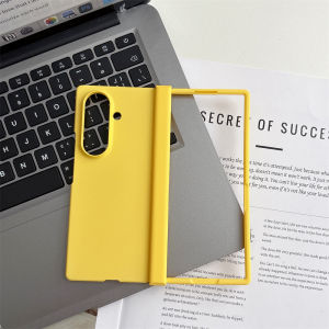 Matte Silky Touch Slim PC Solid Color Case For Samsung Galaxy Z Fold 8 Ultra 7 6 5 4 3 Shockproof Bumper Hinged Protection Cover