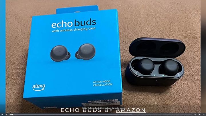 Tai nghe Echo Buds gen with Active Noise Cancellation (thế hệ