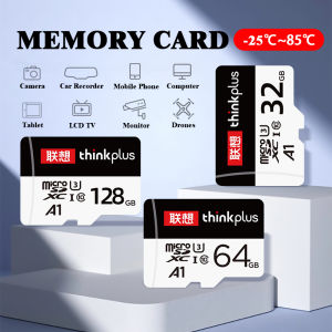 Lenovo Micro SD Card 128GB 64GB 32GB Flash Memory TF Card Up to 100Mb/s High Speed MicroSD for Phone Tablet Camera Car Recorder