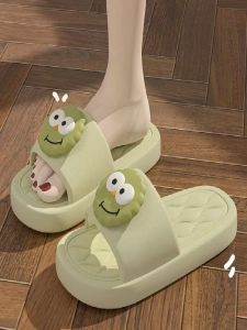 Dép Nữ Mùa Hè 2025 Dép EVA Chống Trượt Chống Trượt Không Mùi Dễ Thương Thoải Mái Thoáng Khí Đế Bằng Đế Cao Su