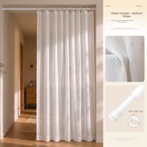 HUAJIANYU | Hole-free Privacy Shielding Curtain