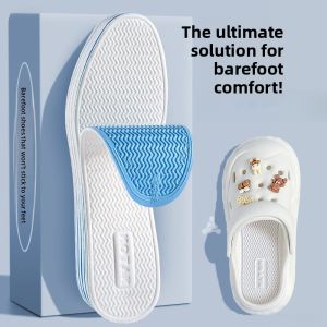 LINGMIAO | Ultra Thin Anti-Slip Anti-Odor Breathable Non-Sticky Insoles for Summer Sandals