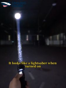 SMILING SHARK SD5353 LED Flashlight Super Bright M60 5000LM 3Mode Type-c Rechargeable Torch Light Waterproof Outside Household Camping Lighting