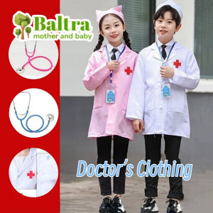 Baltra Nutrition Month Costume for Kids – Cute Cartoon Fruit Vegetable Cosplay & Doctor White Lab Coat Nurse Uniform Role Play Toy