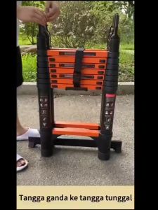 Heavy-Duty Multi-Function Ladder - Premium Steel 4-Layer Coating Double-Sided & Foldable Design