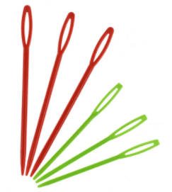 Hand Knitting Tool Stainless Steel Suture Needle Wool Needle Large Hole Needle Needle Plastic Twist Needle Weaving Tool