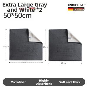 kochblume | Large Absorbent Cleaning Towel for Glass and Car