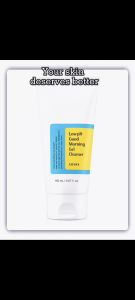 COSRX Low pH Good Morning Gel Cleanser 150 ml - gentle low pH gel cleanser for morning use.
