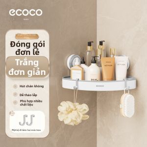 ecoco | Giá Để Đồ Hình Tam Giác Gắn Tường Có Hút Chân Không