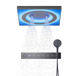 DXD | In-Wall Hidden Ceiling Shower Set with Shoulder Massage