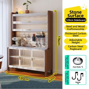 MEISD | Space-saving Kitchen Storage Cabinet Multilayer