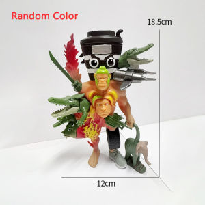 Creative Fun Italian Brainrot Elephant Shark Stitching Monster Tralalero Tralala Tung Doll ornaments Combination Model Toy Gifts