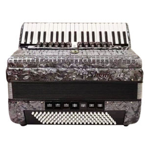 Three or Four Rows Bellows Professional Performance Exam Suitable Accordion