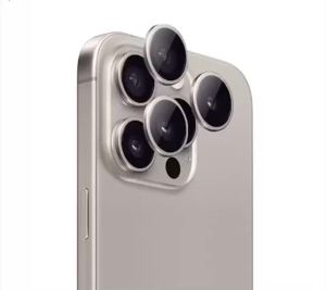 Desert Titanium Tempered Glass Camera Lens Protector Cover For IPhone 14 15 13 17 Pro Max 16 Plus Protection Accessories