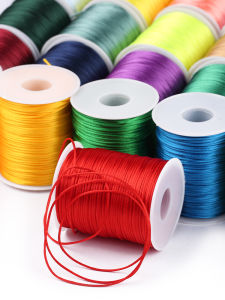 Red 7th Line Knot Weaving Thread Handmade DIY Bracelet Material Crafted Rope Jewelry Accessories Fresh out Autumn 2022