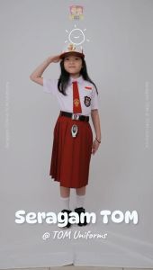 Seragam TOM - Kemeja SD Batik Tangan Pendek