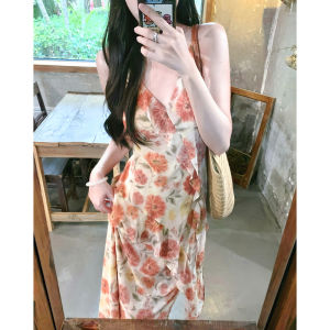 Y6Y | Đầm Maxi Dây Hoa Elegance