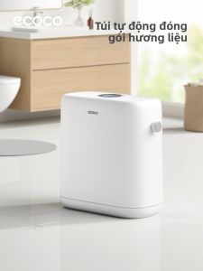 ecoco | Odor Prevention Narrow Space Bathroom Trash Can