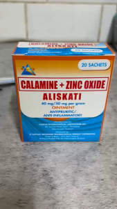 ALISKATI Calamine + Zinc Oxide Ointment Anti-inflammatory FDA Approved BNDCORP