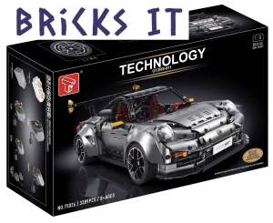TGL Porsche 911 GT2 RS Technic Super Car T5026 Building Block Brick Set