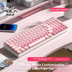 AULA | Ergonomic Wireless Mechanical Keyboard 3-Mode