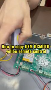 ( OEM ) 4CH 315MHZ DCMOTO GFM925W E0039 MULTI FUNCTIONAL REMOTE CONTROLLER