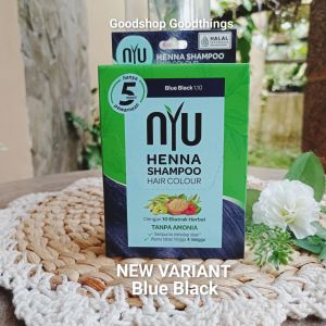 NYU HENNA SHAMPOO HAIR COLOUR 1 BOX ISI 4 SACHET 20ML