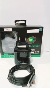 Charger OPP R16 Super Vooc Flash Charging Smart Charger Full Black