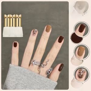 MONLEYTA | Blue Tear Cat Eye Nail Polish Gel Summer Nude Flashing New 2025 High End Long Lasting Base Coat Seal Layer Set Manityta