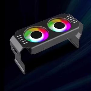 Devils Eye ARGB Memory Cooler For DDR4/DDR5 D50 Memory Heat Sink 1000-4500RPM RAM Heatsink Cooler PC Memory Cooling Radiator