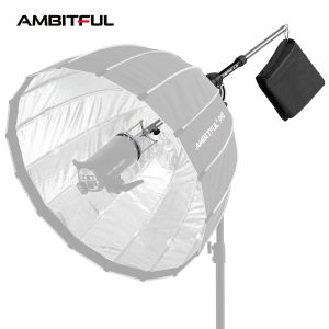 Ambitful Upgrade AL-08 Softbox Reflective Extendable Bracket Mount Adapter for Bowens Mount Studio Flash Deep Parabolic Softbox