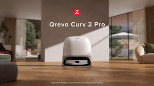 Roborock Qrevo Curv 2 Pro | 100°C Mop Wash | 25000Pa | 0% Hair Tangle | App Control | Auto Empty